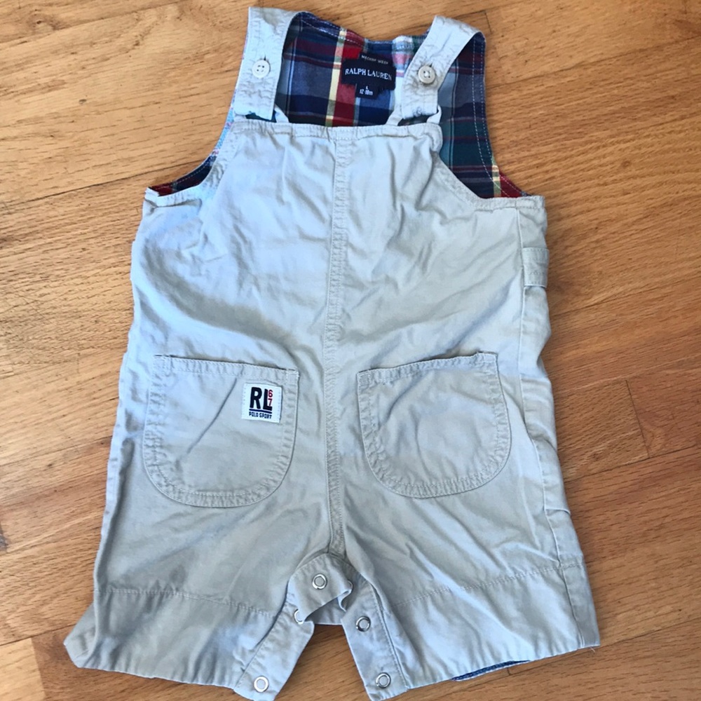 Ralph Lauren Khaki Overalls